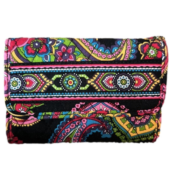 Vera Bradley Handbags - Vera Bradley Cotton Paisley trifold wallet